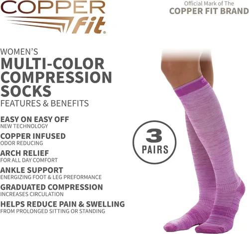 Vista 3 de Copper Fit Womens Knee High