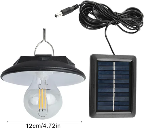 Vista 6 de Luces solares para interiores Luz de detección inteligente de larga duración – Lámpara de pasillo resistente al agua, para jardín, patio