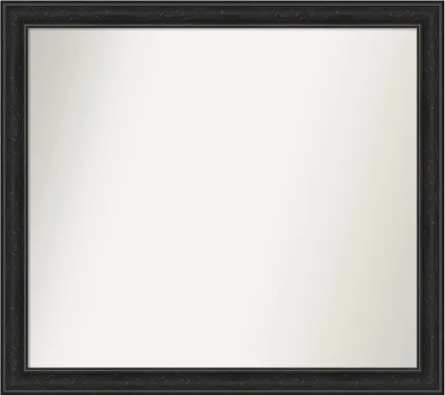 Vista 23 de Amanti Art Espejo personalizado, gran espejo de baño estrecho, espejo de pared o espejo de tocador de baño sobre el fregadero (24 x 24 pulgadas)