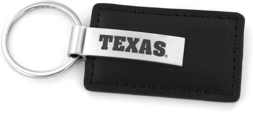 Vista 3 de aminco NCAA unisex-adult Ncaa Team Laser Engraved Leather Keychain, Black