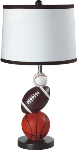 Vista 2 de Ore International 8604 Multi Sport - Lámpara de mesa, 25 x 12 x 12 pulgadas