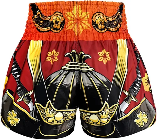 Vista 3 de Pantalones cortos de boxeo Muay Thai Estilos Tradicionales MMA Entrenamiento Kickboxing