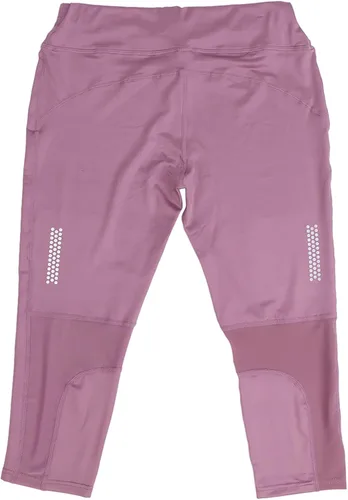 Vista 9 de Pantalones de yoga de cintura alta para mujer, leggings deportivos, leggings deportivos transpirables recortados, levantamiento de glúteos