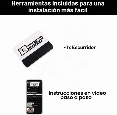Vista 5 de Bogar Tech Designs Calcomanía de vinilo precortada con la bandera estadounidense para ventana de un cuarto compatible con Chevy Tahoe y GMC Yukon