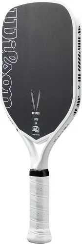 Vista 3 de Wilson Vesper Lite - Paleta de pickleball - Tamaño de agarre 1-4 1/8", negro/blanco