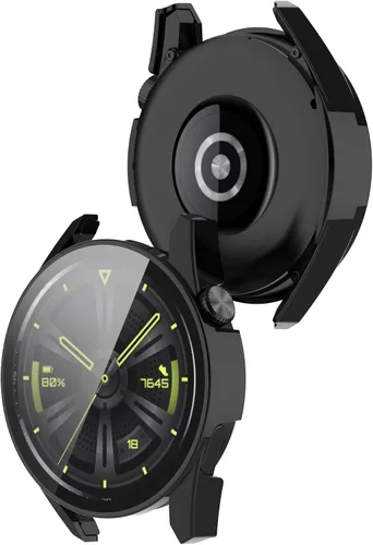 Vista 2 de FitTurn Funda protectora compatible con Huawei Watch GT3 GT 3 de 1.654 in, funda de TPU suave ultrafina protectora parachoques (C)
