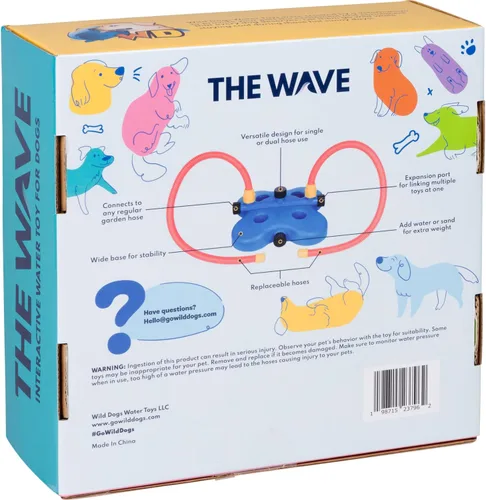 Vista 7 de The Wave - El mejor juguete interactivo de agua para perros