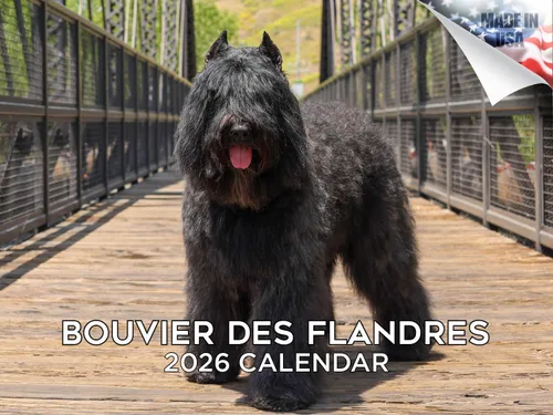 Vista 108 de Calendario de Lebrel Afgano 2025 2026, calendario mensual de pared de raza canina, 12" x 18" abierto, papel grueso sin traspaso, ideal para regalo