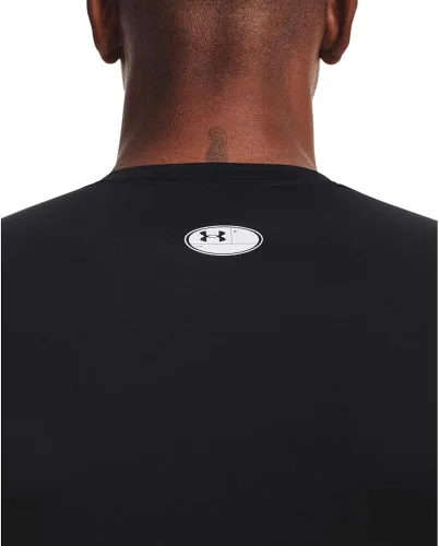 Vista 4 de Under Armour HeatGear - Camiseta de compresión de manga corta para hombre