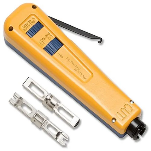 Vista 2 de Herramienta de impacto serie D914 de Fluke Networks, 1