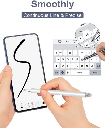 Vista 7 de Stylus compatible con Amazon Kindle Fire HDX 8.9 (versión 2013), 7 (versión 2013), HD 7 (versión 2013), 8.9 (versión 2012), lápiz táctil de aluminio