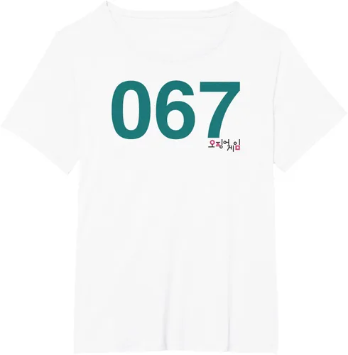 Vista 5 de Squid Game Player 067 - Camiseta para disfraz