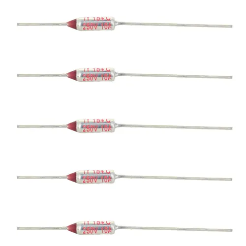 Vista 15 de Fielect Fusibles Térmicos 212.0 °F Corteos Térmicos Fusible Circuito de Corte Temperatura Fusible Térmico 250V 10A