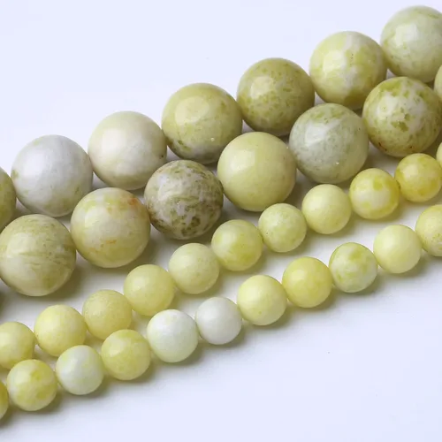Vista 46 de 90 PIEZAS 4MM Cuentas de Piedra Sangrienta Africana Cuentas de Piedras Preciosas Naturales Redondas para Hacer Joyas DIY Piedra de Energía