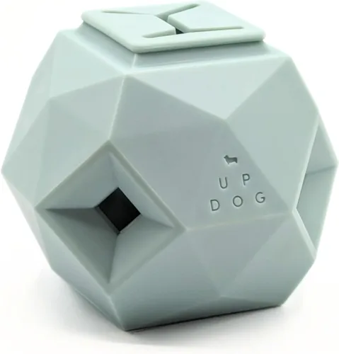 Vista 12 de Pelotas dispensadoras de golosinas para perros medianos y gatos, juguete interactivo para el juego propio, mejora la higiene oral, simulación mental