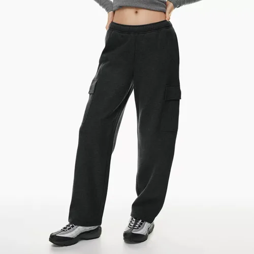Vista 6 de Pantalones deportivos para mujer, casuales, con forro polar, cintura alta, color sólido, pantalones deportivos con bolsillos