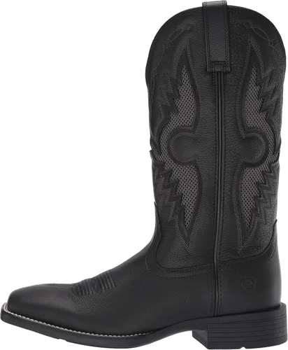 Vista 8 de Ariat Botas Solado Venttek Western para hombre, Marrón