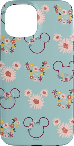 Vista 6 de Funda con estampado de flores y margaritas de Mickey Mouse para iPhone 16 Disney