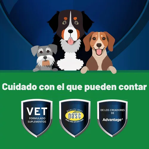 Vista 3 de Pet Protect Suplemento de salud digestiva para perros, sabor a pollo, 60