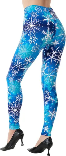 Vista 25 de Ndoobiy pantalones de yoga para mujer, pantalones de entrenamiento básicos, leggings impresos, leggings suaves y mantecosos Un juego