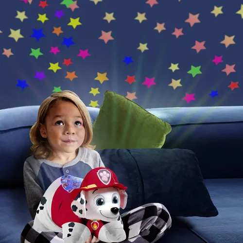 Vista 2 de Pillow Pets Nickelodeon Paw Patrol Marshall, 11" Sleeptime Lite