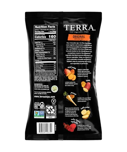 Vista 3 de TERRA Frituras sabor original con sal marina