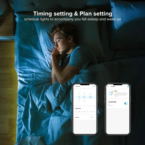 Vista 7 de COB - Tira de luz LED de 12 V, 4000 K, tiras de mazorca blanca natural con control remoto/aplicación, controlador Bluetooth, 16.4 pies, CRI 90+