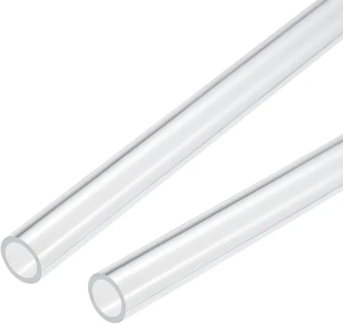 Vista 27 de MECCANIXITY Tubo acrílico transparente rígido redondo tubo 0.157 in (5/32") ID 0.315 in (5/16") OD 10" para lámparas y linternas, sistema