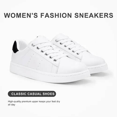 Vista 6 de Vepose Zapatillas de deporte de moda para mujer, zapatos casuales de vestir cómodos 2.0