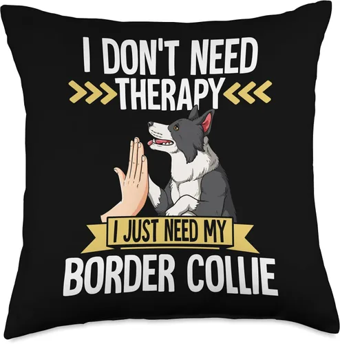 Vista 5 de Border Collie Gift Border Collie - Almohada (16 x 16 pulgadas), multicolor