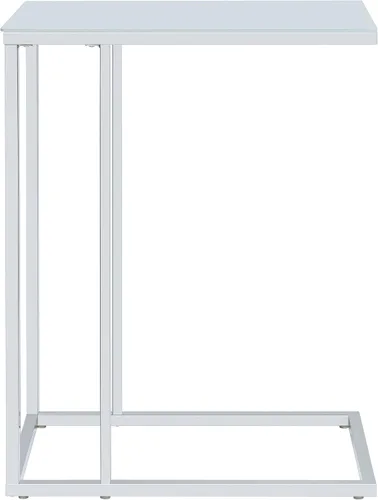 Vista 6 de Coaster Stella 900250 - Mesa auxiliar rectangular para sala de estar, cromada, 10 pulgadas