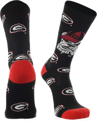 Vista 31 de TCK - Calcetines Mayhem de tripulación de longitud de pantorrilla para hombres, calcetines para día de juego