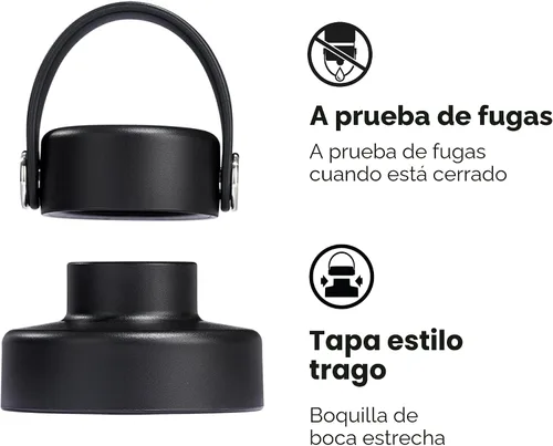 Vista 4 de Hydro Flask Tapas de boca ancha: accesorio para botella de agua de boca ancha