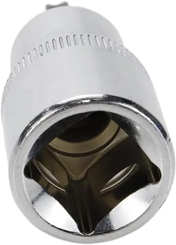 Vista 5 de Juego de llaves hexagonales de 1/2" y T40 Torx de 2.16 pulgadas de longitud, 2 piezas Broca Torx
