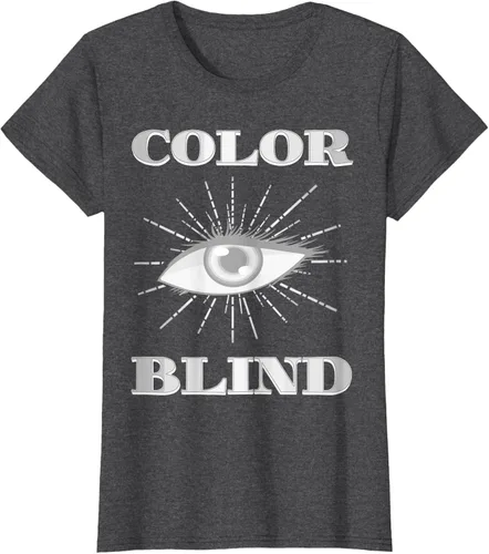 Vista 3 de Color Blind Camiseta Test Funny Glasses Visions