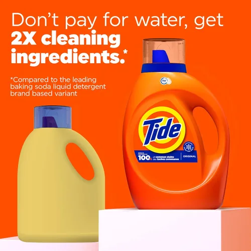 Vista 4 de Tide Original Scent Detergent Liquid 42 fl. oz. 1 paquete