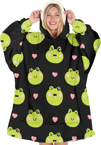 Vista 11 de Warmstorey Manta con Capucha Portátil para Mamá Esposa La Mejor Sudadera de Todos los Tiempos - Regalo de Navidad del Esposo Hija Aniversario