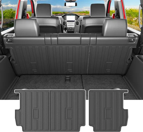 Vista 24 de powoq Alfombra de Carga Compatible con Jeep Grand Cherokee L 2021-2025 Alfombra de Maletero Overland Forro de Carga TPE Forro de Maletero