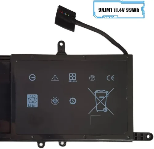 Vista 3 de 9NJM1 11.4V 99Wh 01D82 44T2R HF250 MG2YH 0546FF 546FF 0HF250 Reemplazo de batería para portátil Dell Alienware 15 R3 R4 17 R4 R5 ALW17C-D1738 D1748