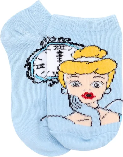 Vista 5 de Disney Calcetines de princesa para niñas pequeñas