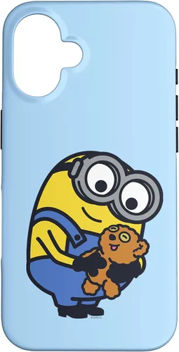 Vista 31 de iPhone 13 Despicable Me Minions Bob Holding Teddy Bear Case
