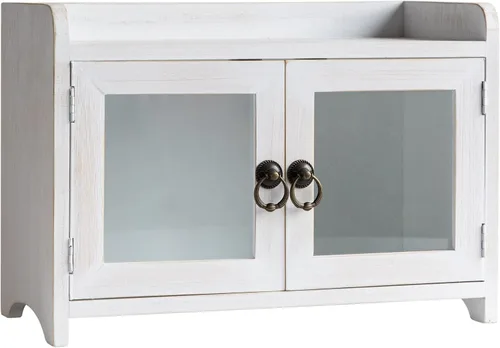 Vista 15 de COLLECTIVE HOME - Armario de almacenamiento, mini gabinete de encimera, organizador de madera para cocina, sala de estar, dormitorio, baño, oficina