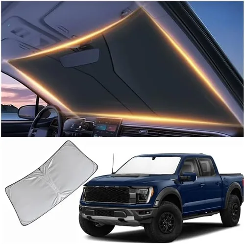 Vista 66 de Parasol para parabrisas para BMW X1 E84 para ventana delantera 2016-2024 2025 2026 X1 E84, protector de parabrisas para automóvil, accesorios