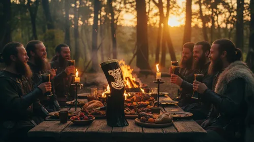 Vista 6 de Tazas de cuerno de Thor para beber vikingos Tazas para vino cerveza estilo vikingos regalo para hombres Cumpleaños Navidad Fiesta