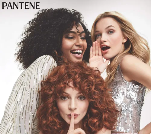 Vista 6 de Pantene Crema moldeadora de rizos sin sulfato (Re) con grosella negra, 3.7 onzas, 2.904 onzas líquidas