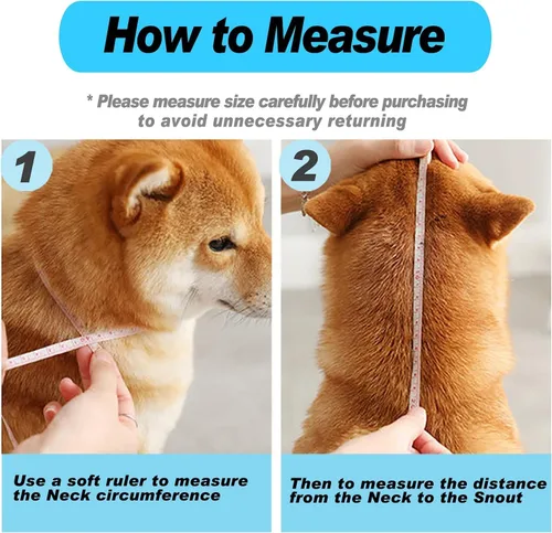 Vista 6 de Supet - Collar de cono para perro ajustable después de la cirugía, collar y cono de recuperación para mascotas cómodo y práctico de plástico