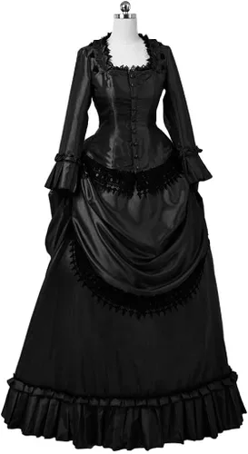 Vista 3 de Steampunk - Disfraz gótico victoriano para cosplay