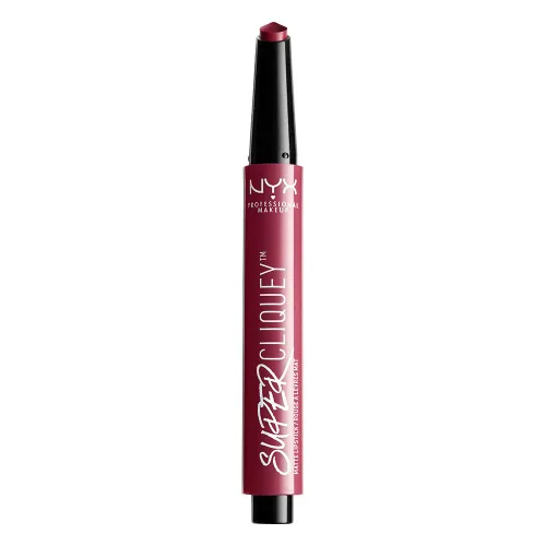 Vista 7 de NYX PROFESSIONAL MAKEUP Super Cliquey - Lápiz labial mate, Oh So Pretty, 0.05 onzas Oh Tan Bonita