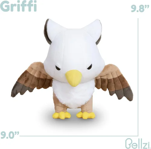 Vista 5 de Bellzi Griffin - Lindo juguete de peluche – Adorable juguete suave de peluche y regalos – Regalo perfecto para todas las edades – Griffi