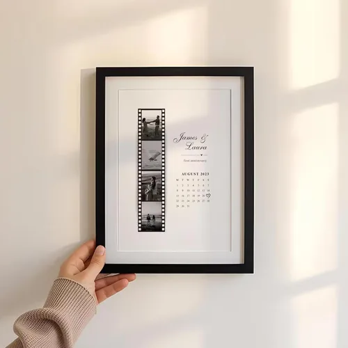 Vista 3 de LOVELYPOD Póster de lienzo personalizado para parejas, fotos personalizadas para parejas, ideas para regalo del día de San Valentín, regalo